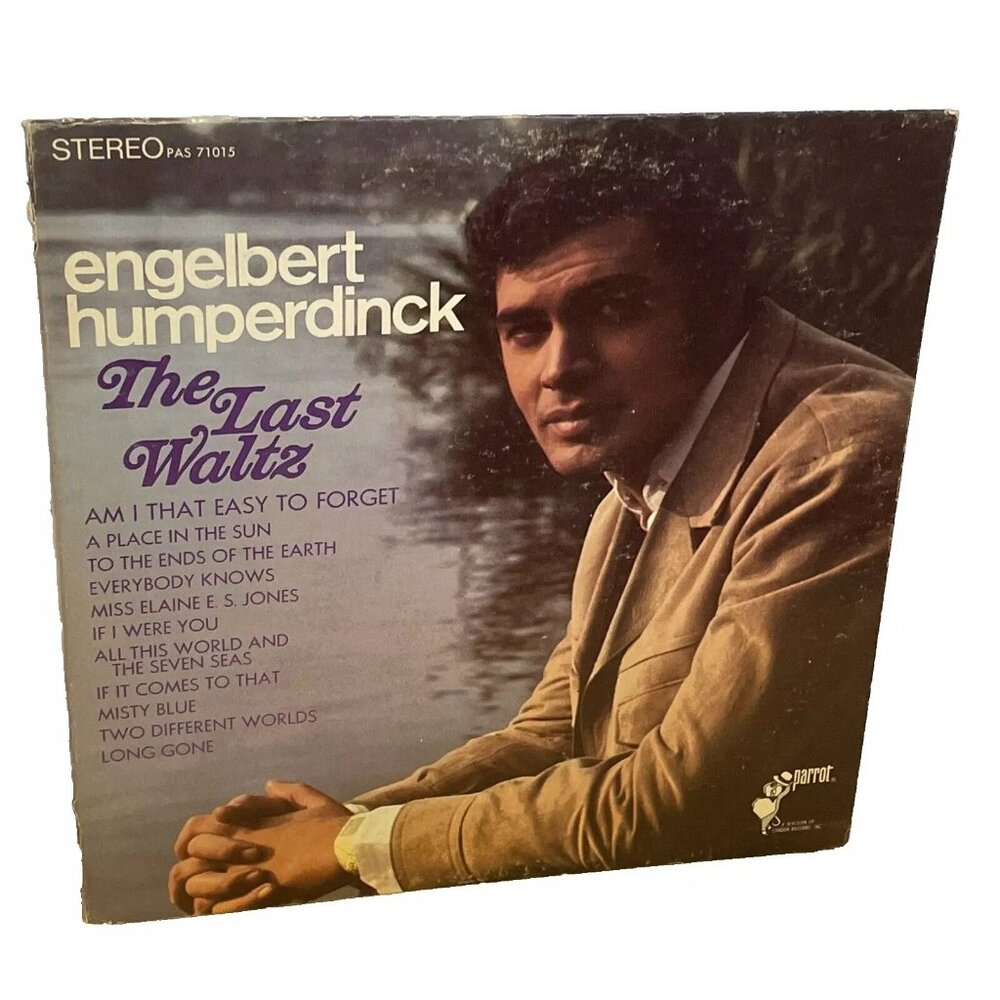 Engelbert Humperdinck The Last Waltz (Vinyl, 1955) Parrot PAS 71015 Good LP